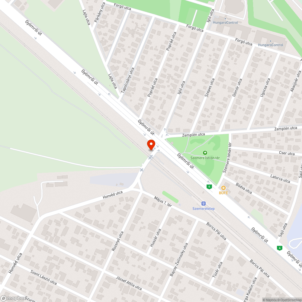 Vasúti átjáró rendje bejelentés helye
