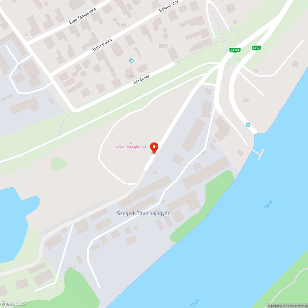 Zöldterületen, utat leszűkítve történő parkolás bejelentés helye