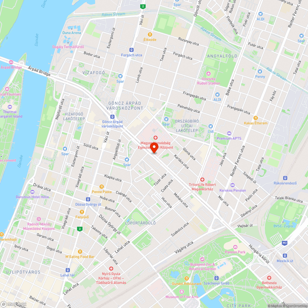Kipusztult fasor bejelentés helye