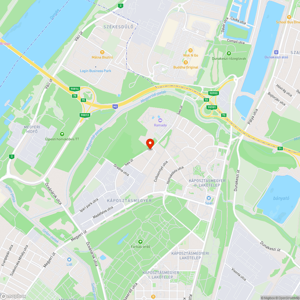 Gyorsulási versenyek - Ipari park bejelentés helye