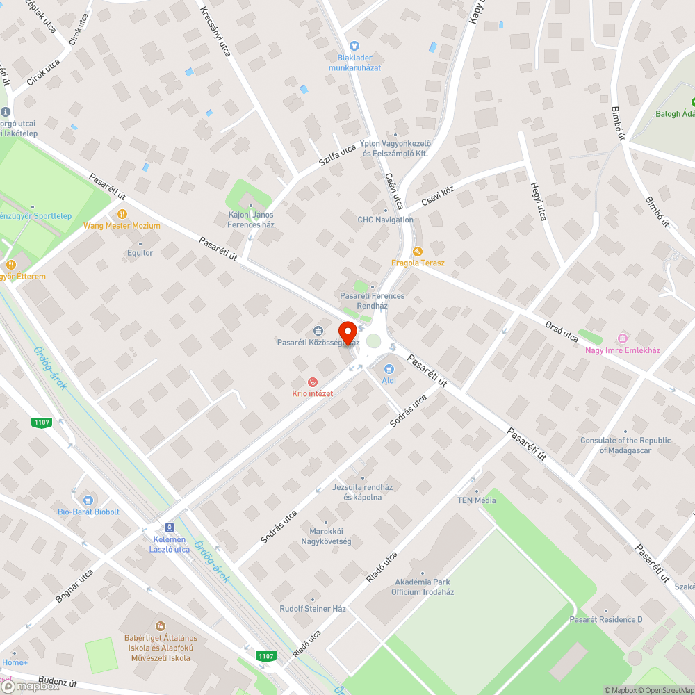 Ürülék a buszmegállóban bejelentés helye