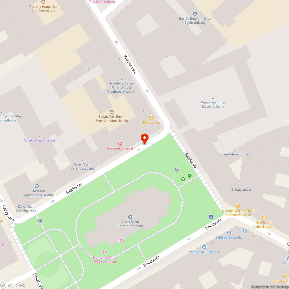 Úthibák. bejelentés helye