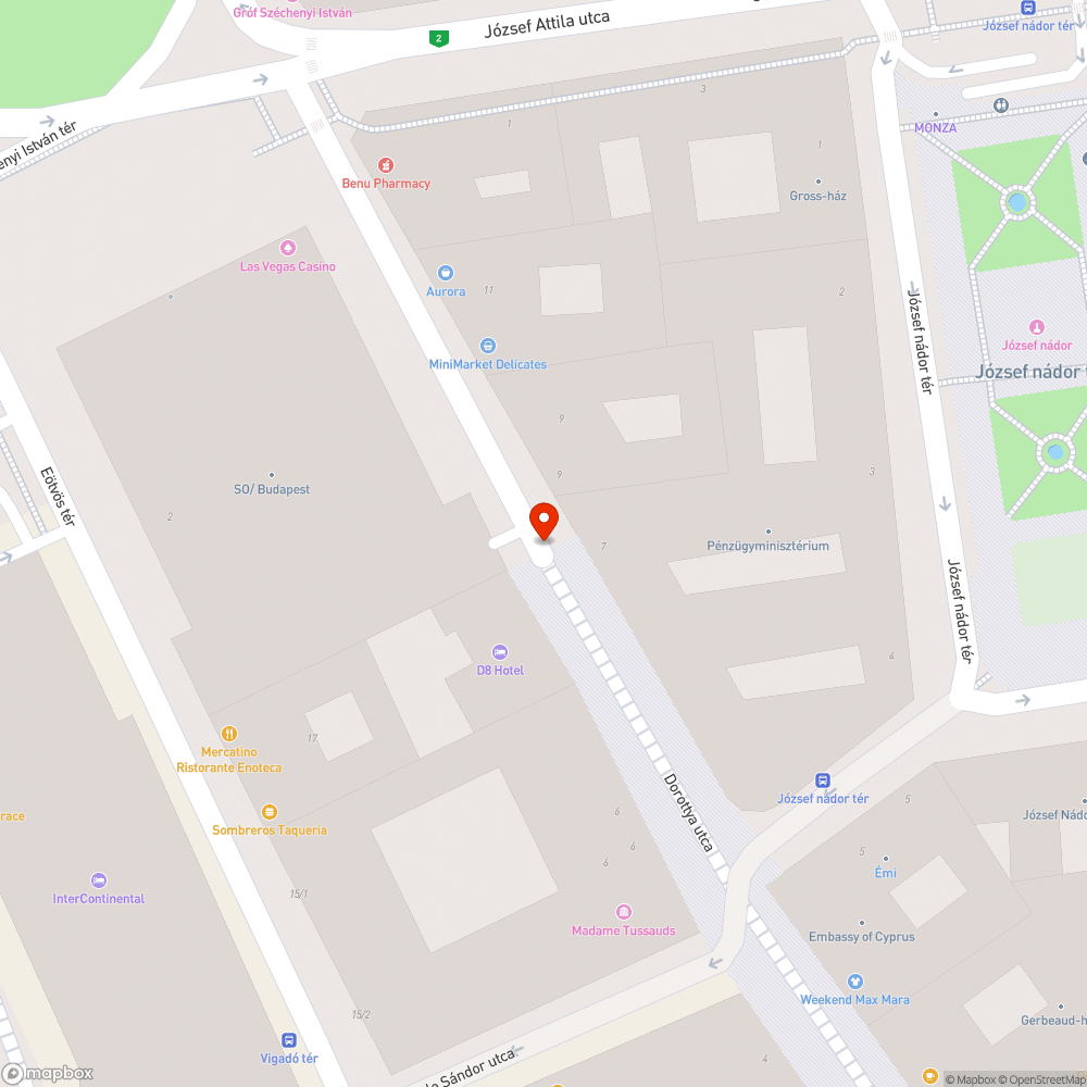 Út közepére parkolás bejelentés helye