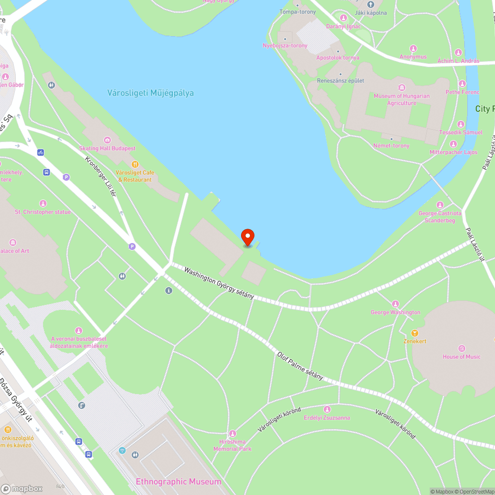 Elhanyagolt park bejelentés helye
