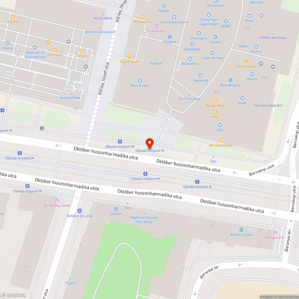 Lötyögő taktilis jelek bejelentés helye