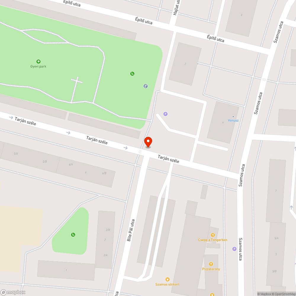 Napi szintű tilosban parkolás bejelentés helye