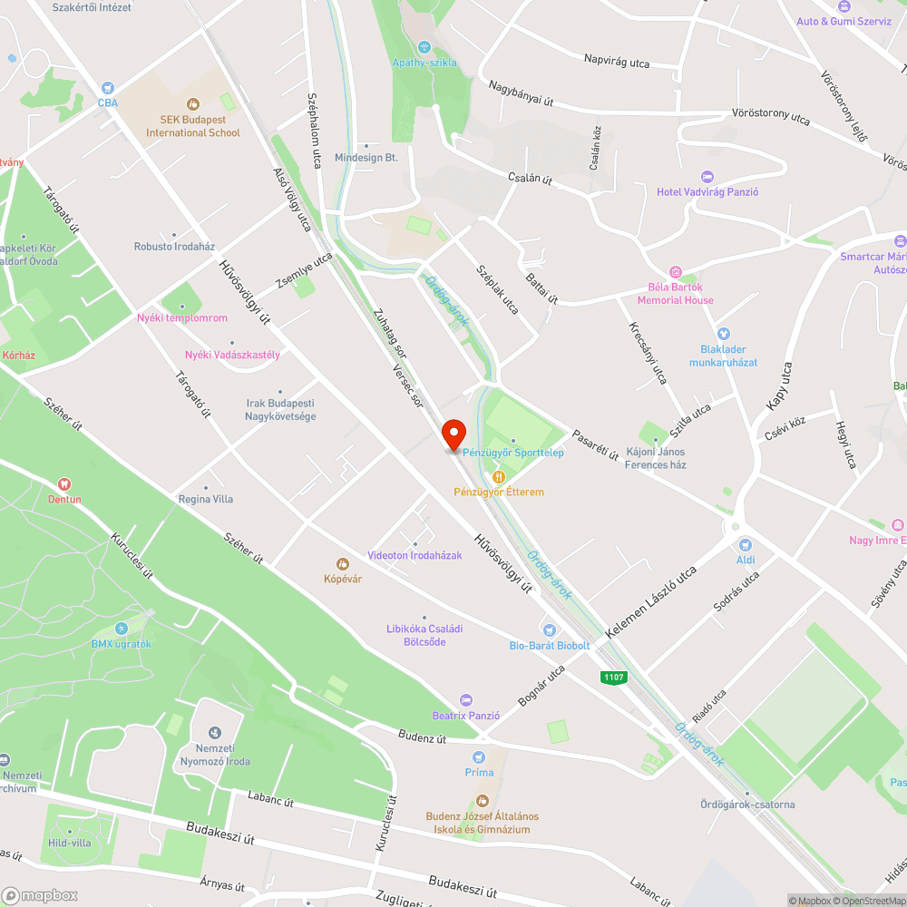 Veszélyes, kidőlt fa bejelentés helye