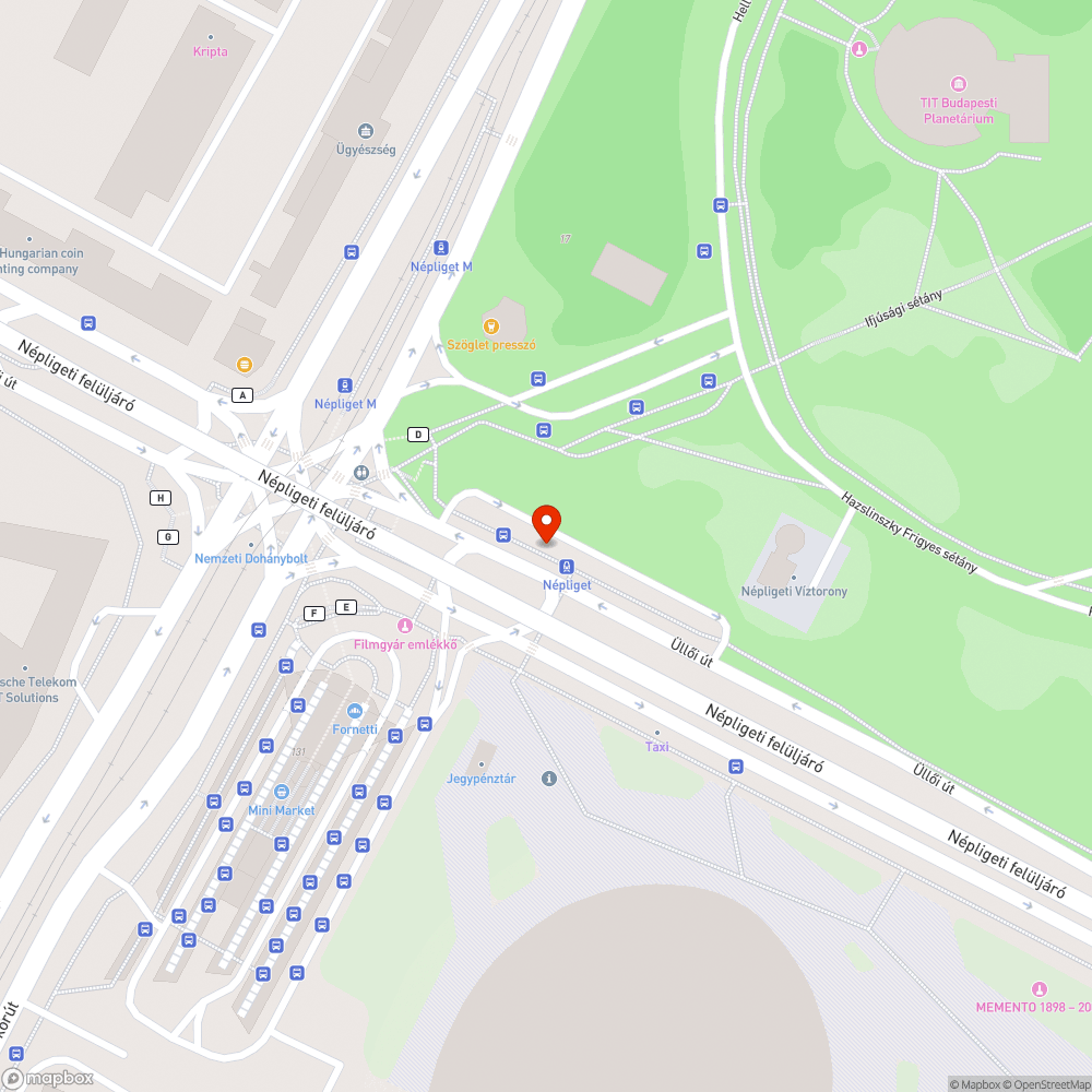 Nem egyértelműen kijelölt mozgássérült parkolók bejelentés helye
