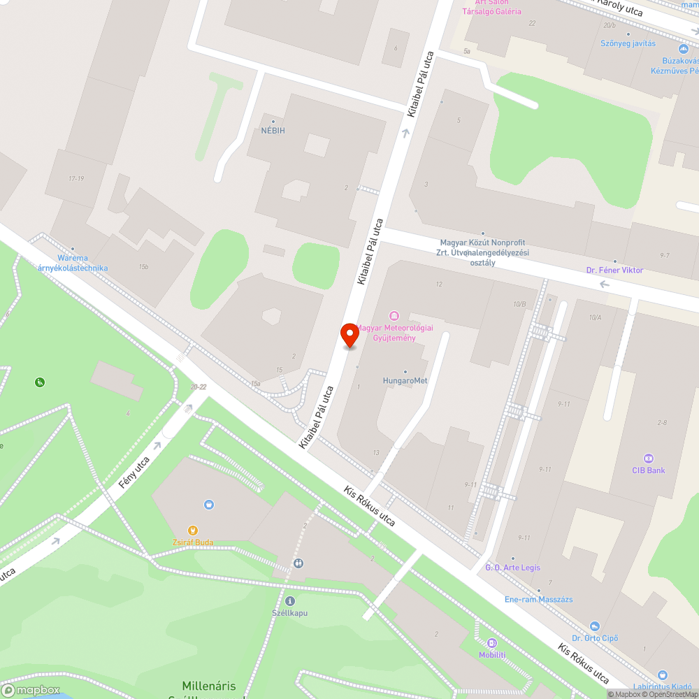 Kiálló betonvas parkolóhelyen bejelentés helye
