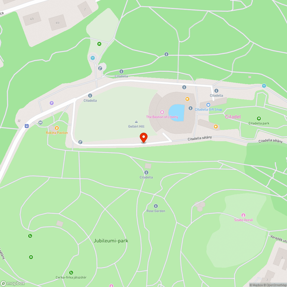 Kerékpárral elérhetetlen kerékpártároló bejelentés helye