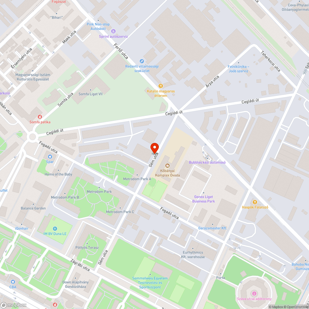 Dzsungel gettó bejelentés helye