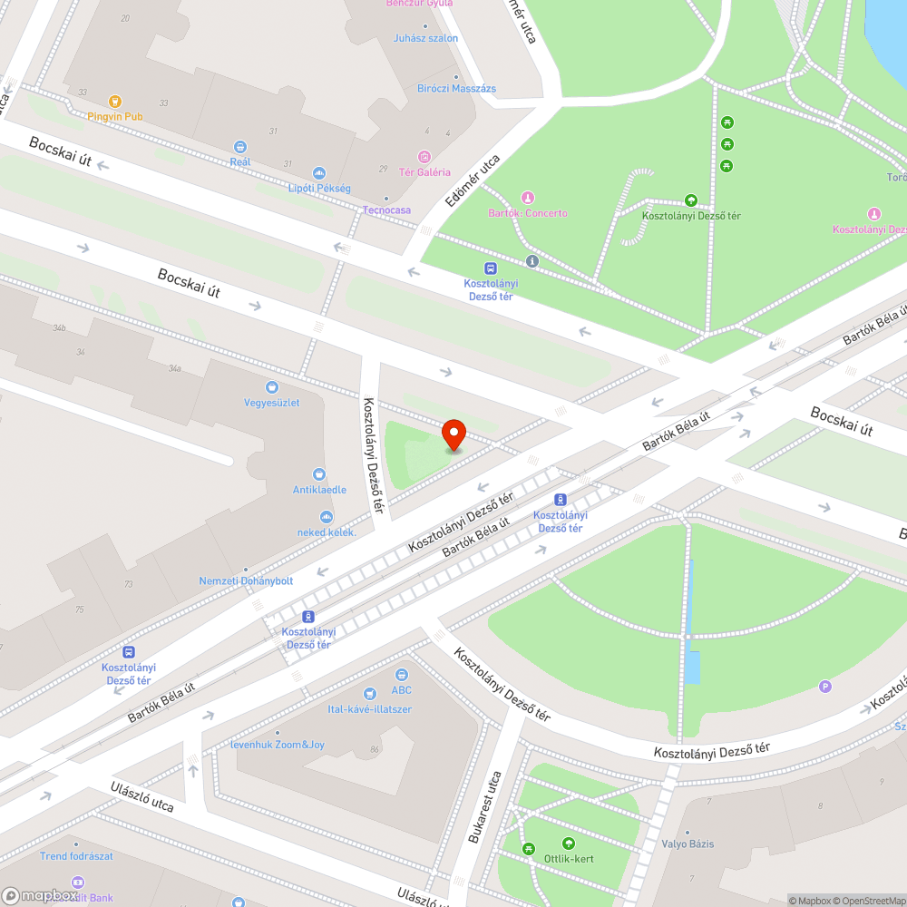 Elhanyagolt padok bejelentés helye