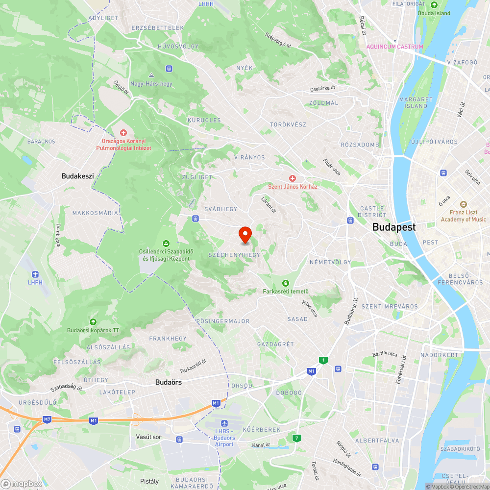 Széchenyi kilátó bejelentés helye