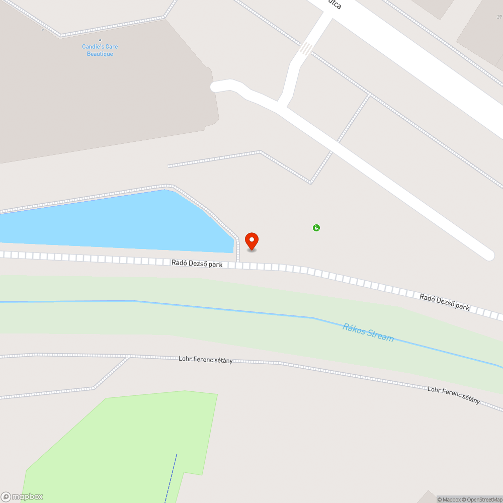 Beszakadt járda bejelentés helye