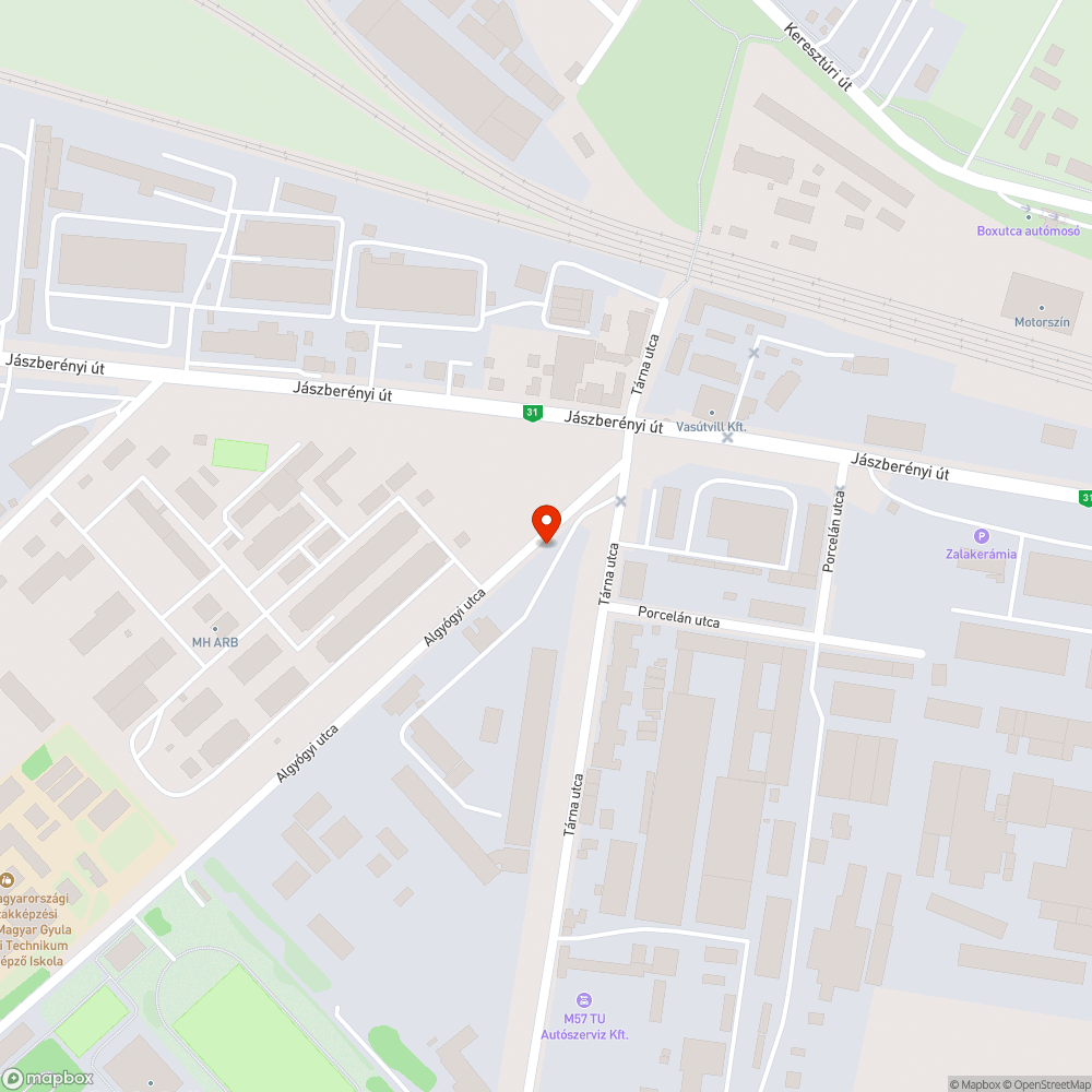 Egy elhagyott Lidls bevásárló kocsi bejelentés helye