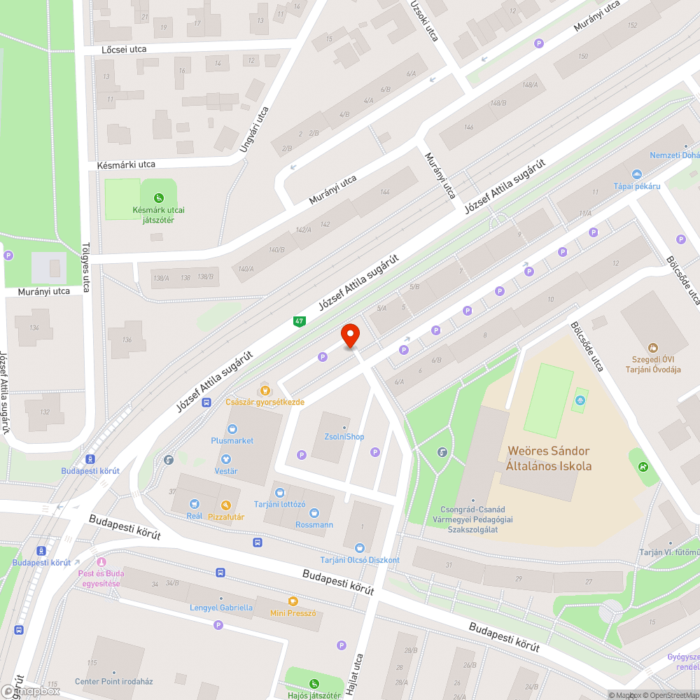 Gondozatlan parkolóövezet bejelentés helye