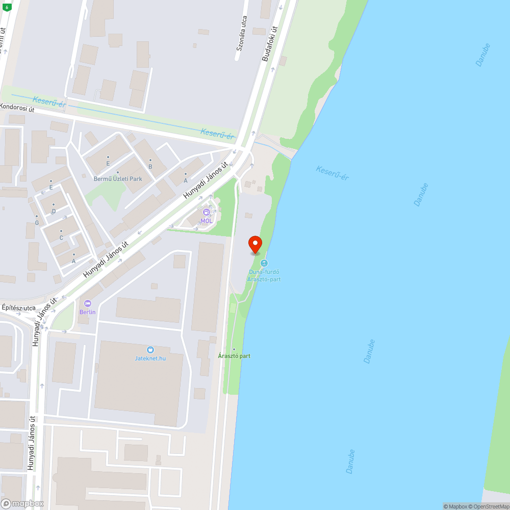 Veszélyes hulladék az Árasztò szabad strandon bejelentés helye