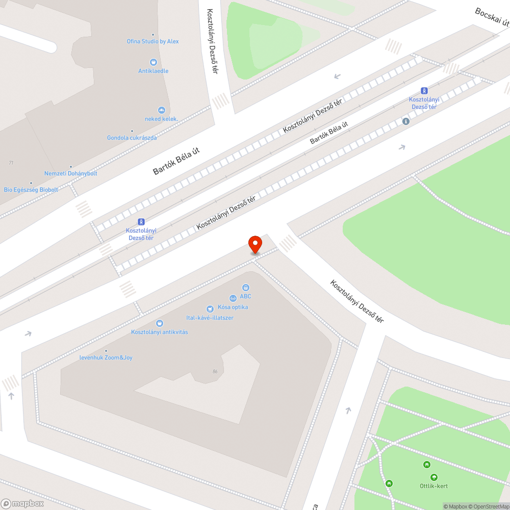 Ledöntött poller bejelentés helye