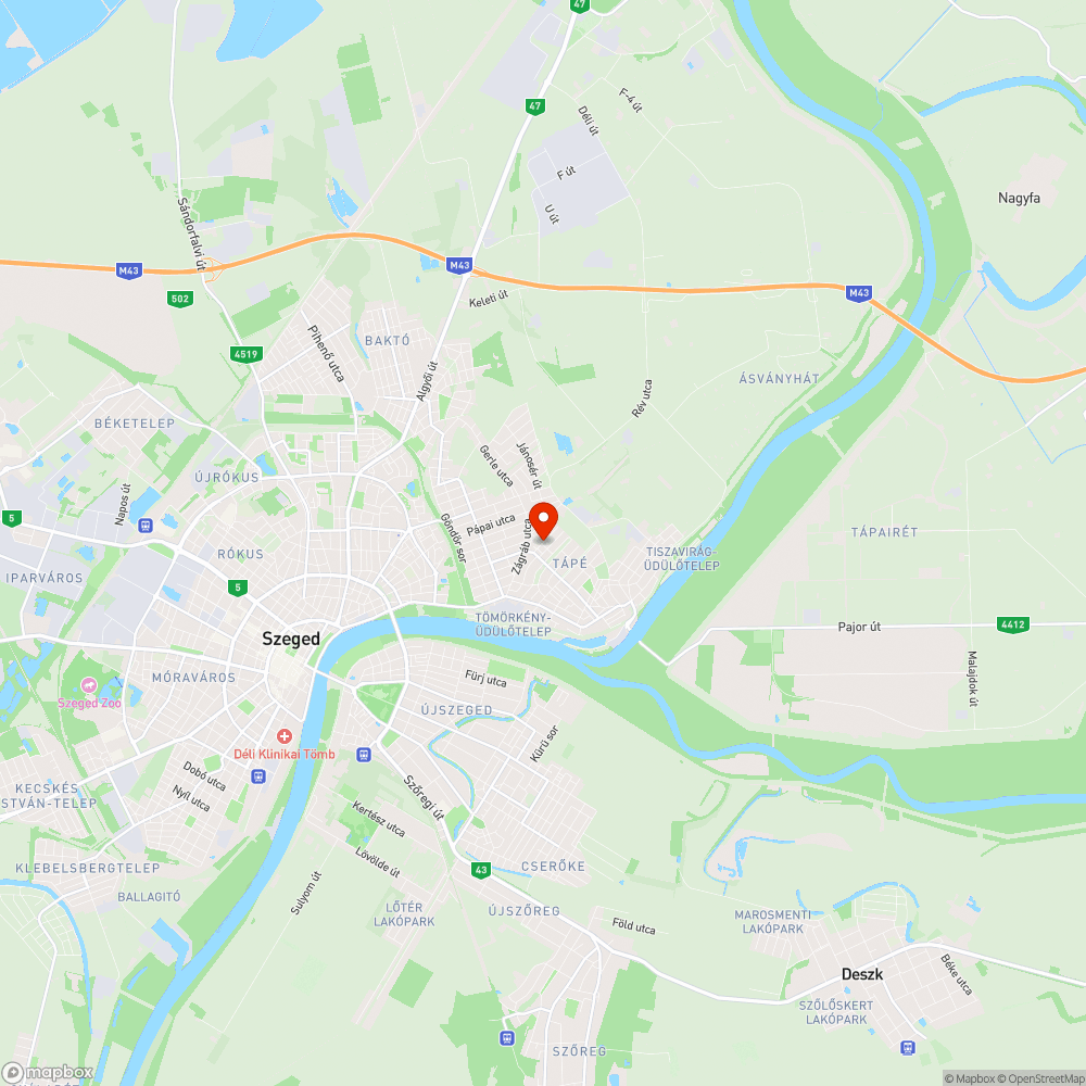 Gyorshajtás bejelentés helye