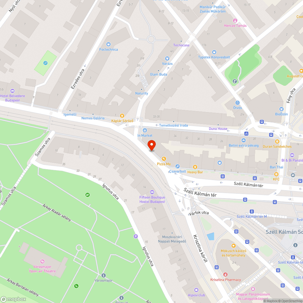 Járdára  parkolás bejelentés helye