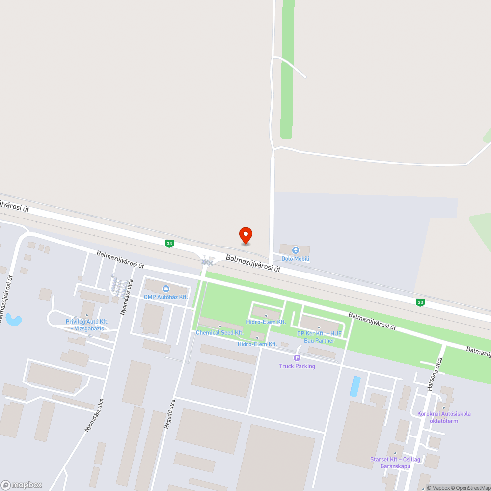 Meghibásodott közvilágítás bejelentés helye