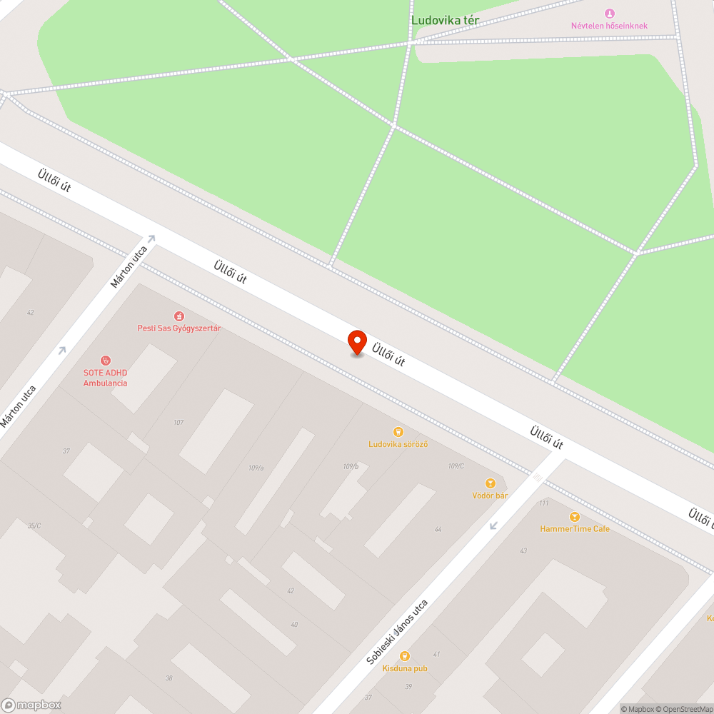 Hiányzó szegélykő bejelentés helye