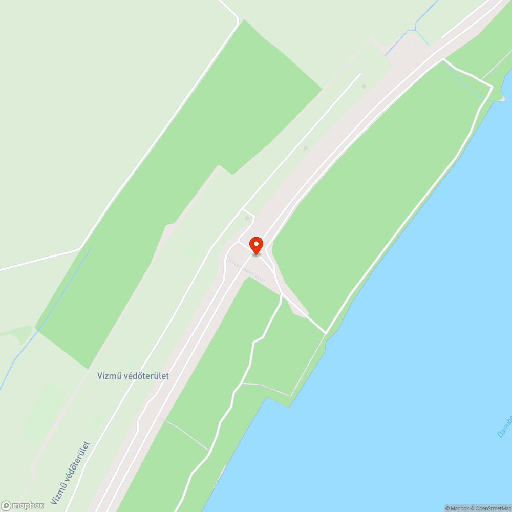 Gaz Érd-Ófaluban a gáton. bejelentés helye