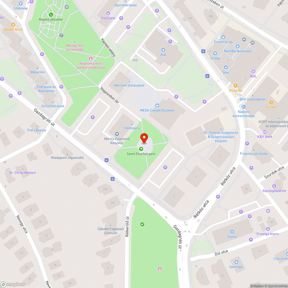 Charbel park állapota bejelentés helye