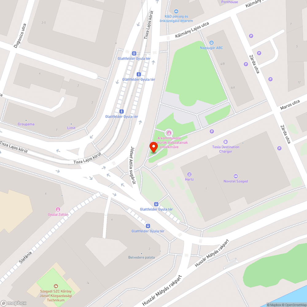 Félig kiszáradt fák bejelentés helye