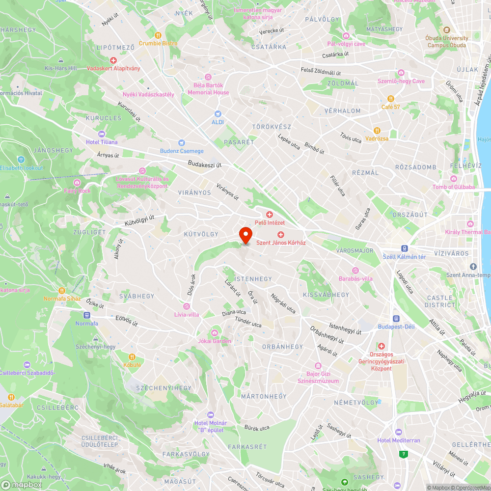 Elhagyott autó bejelentés helye