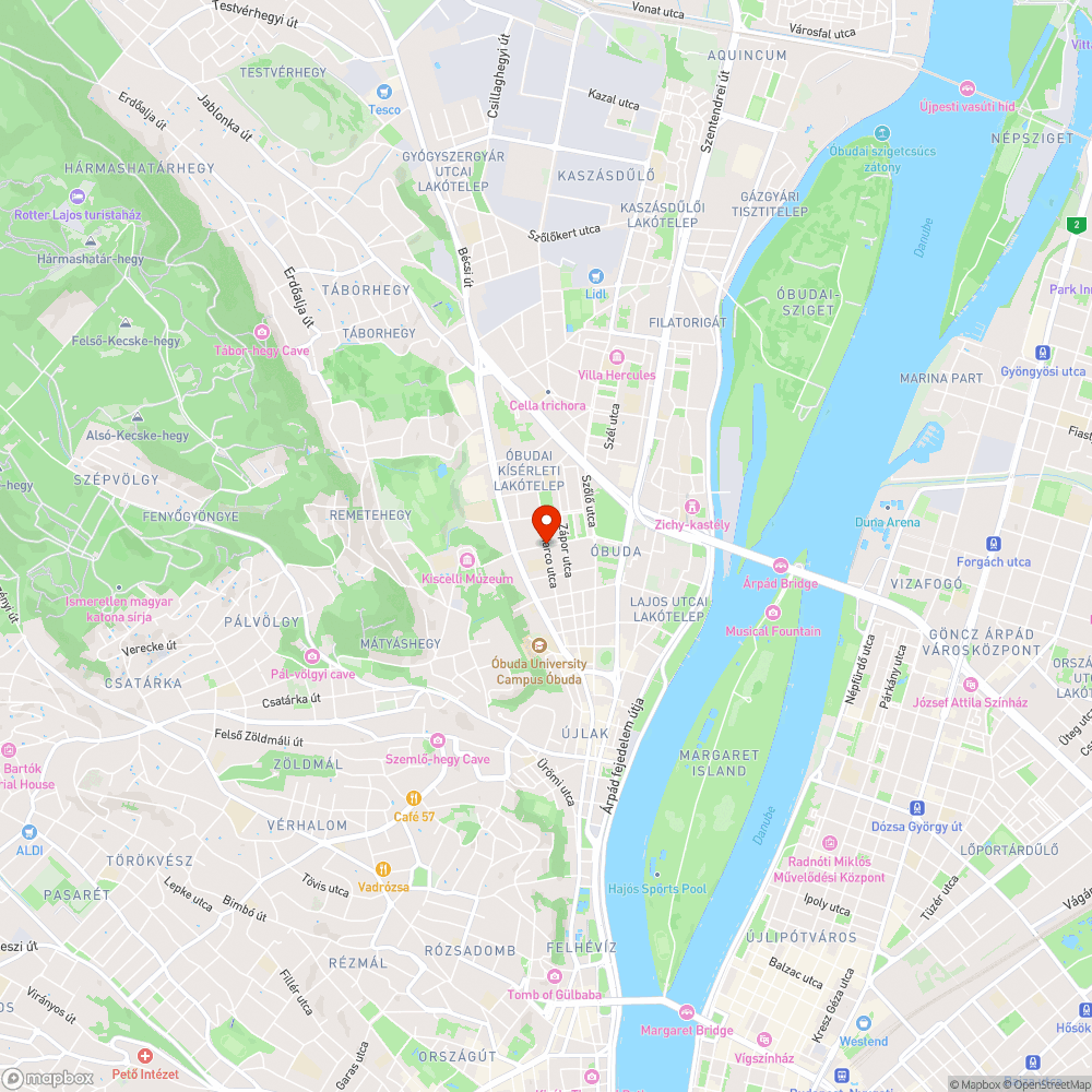 Kikerülhetetlen süllyedés/kátyú bejelentés helye