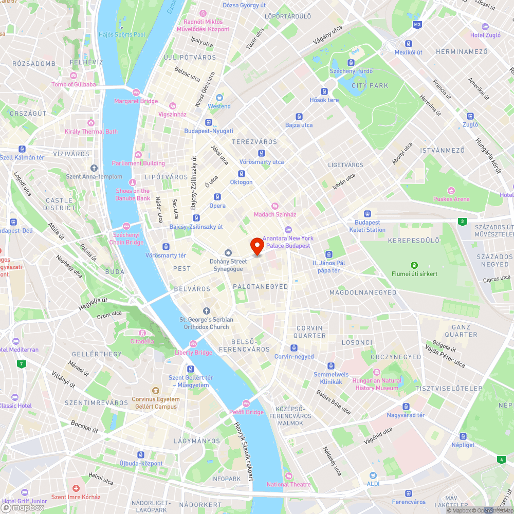 Ápolatlan,gazos Rákóczi úti járdák bejelentés helye