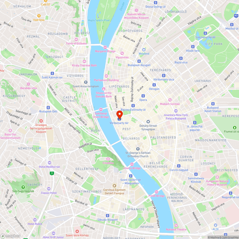 Balkáni állapotok a Vörösmarty téren bejelentés helye