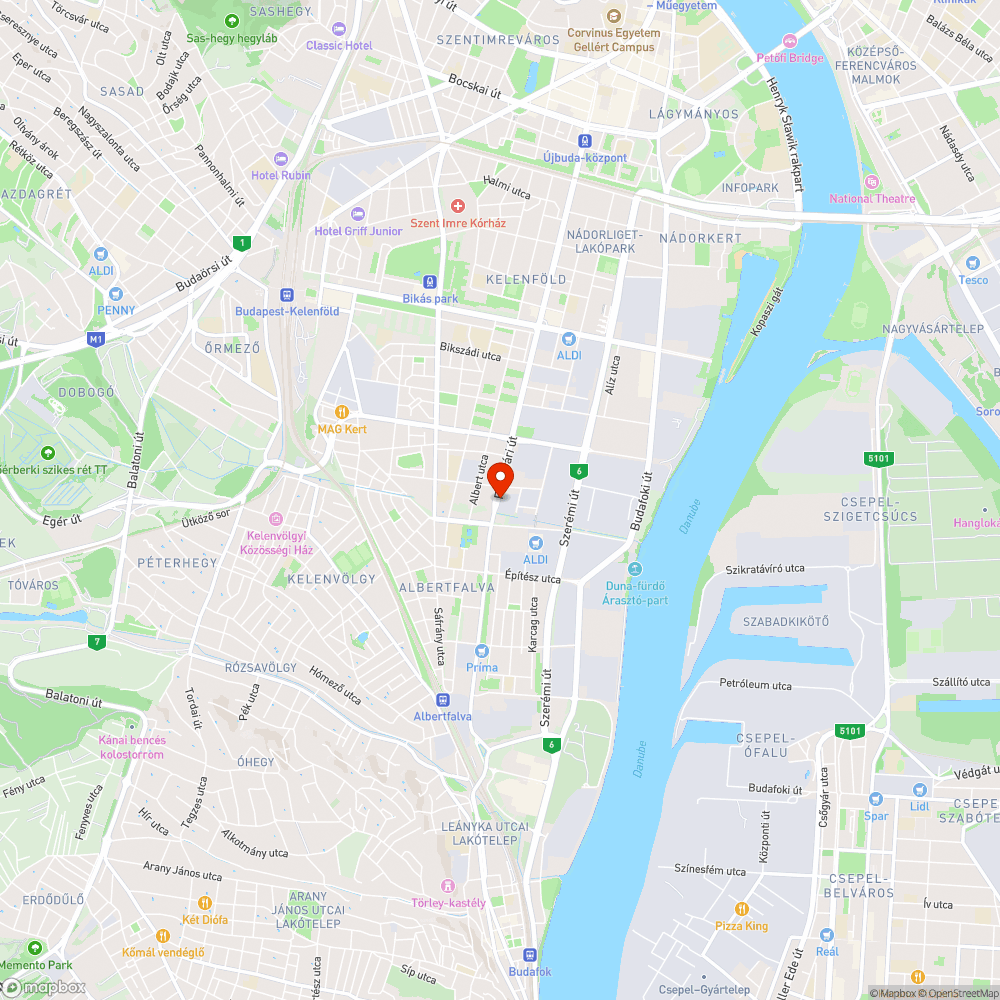 Szabálytalanul parkoló teherautó bejelentés helye