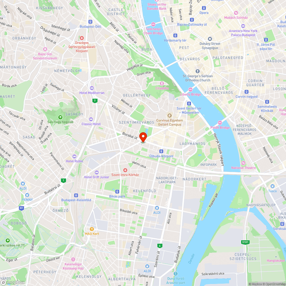 Kosztolányi Dezső tér szökőkút járdaszegély bejelentés helye