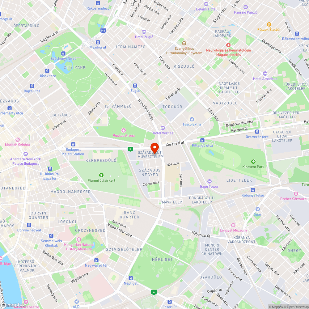 Életveszélyes oszlop bejelentés helye