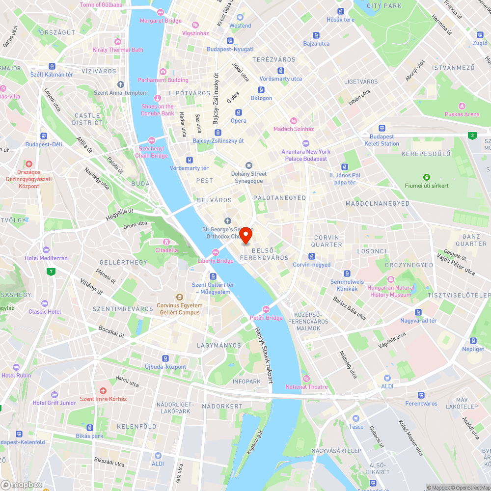 Túl szűk az Erkel utca bejárata bejelentés helye