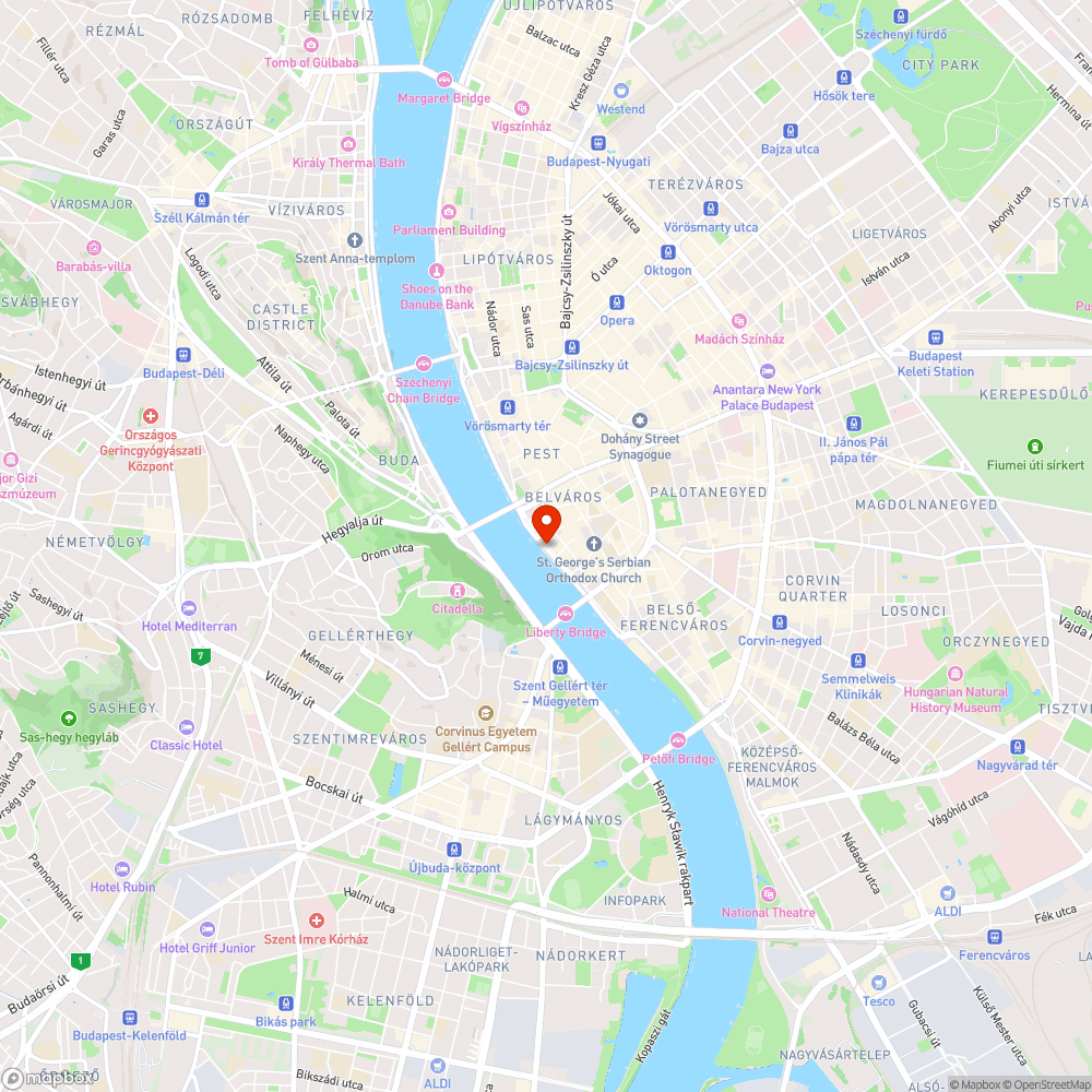 Rozsdás póznák a rakparton bejelentés helye