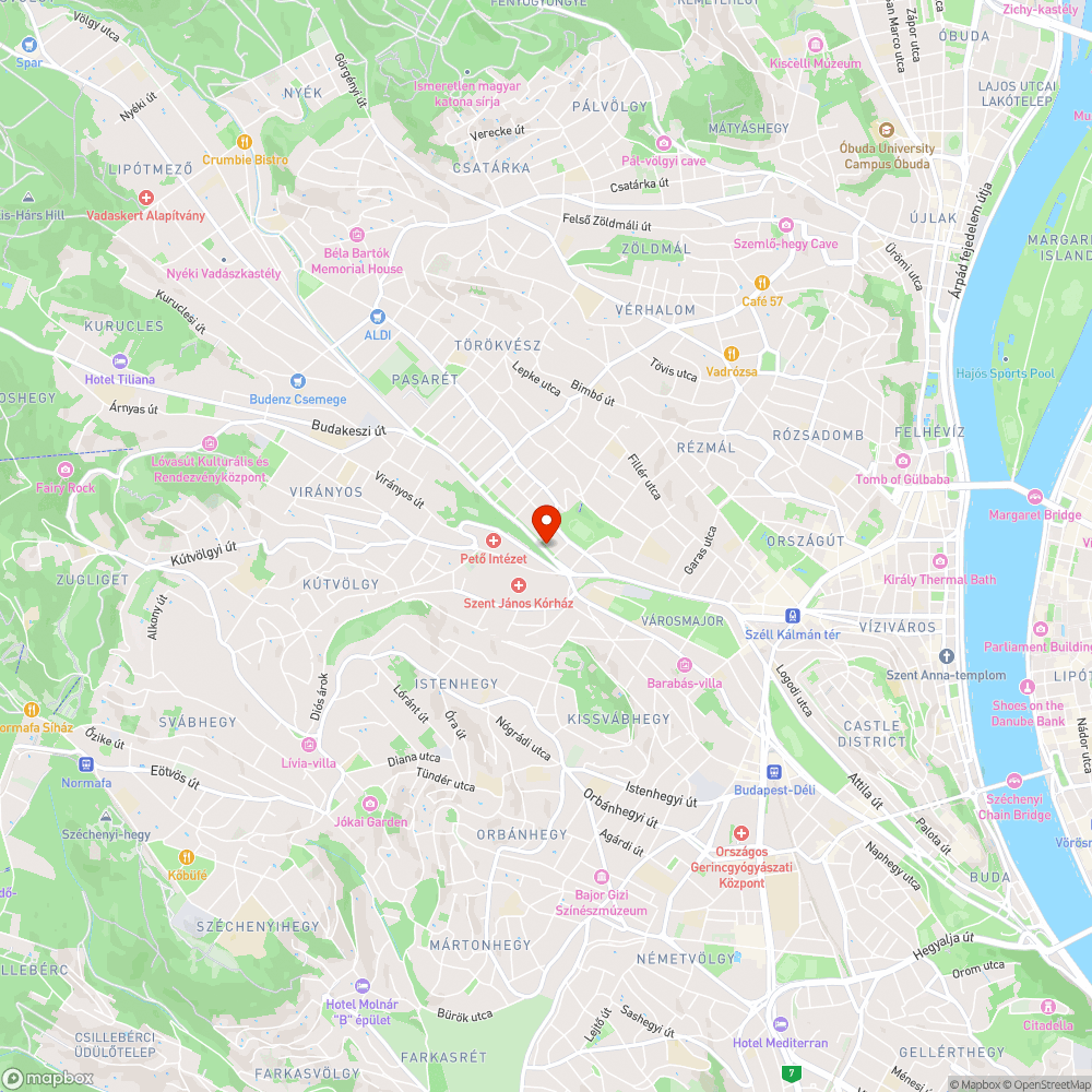 Szétesett burkolat a bicikliúton bejelentés helye