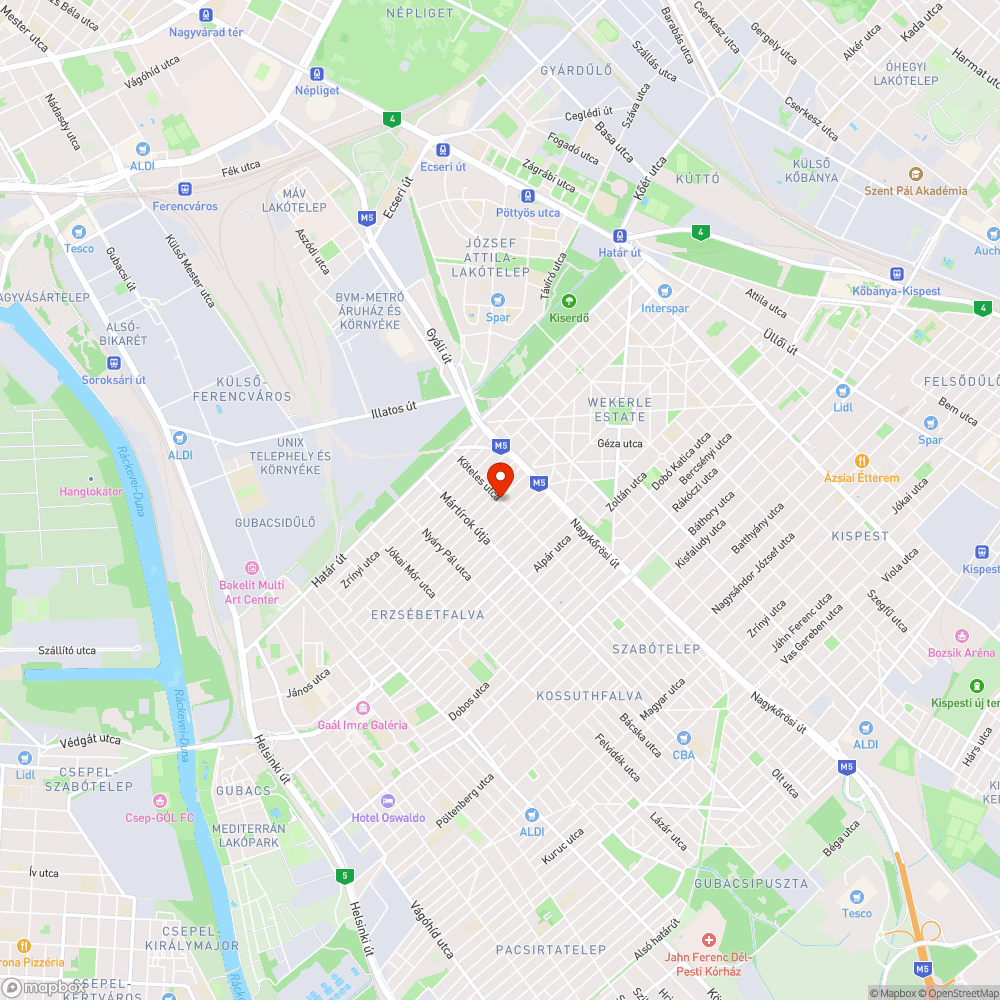 Szemetelés bejelentés helye