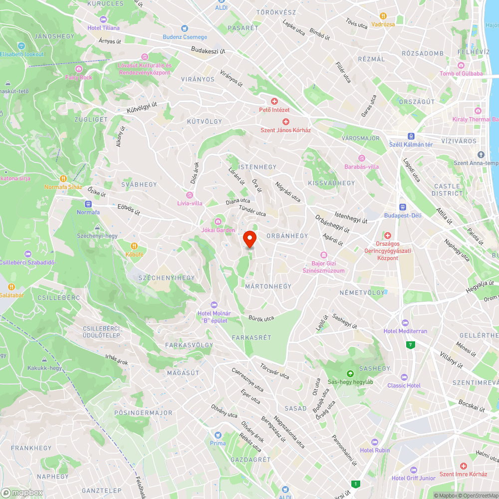 Időnként kidőlő utcanévtábla bejelentés helye