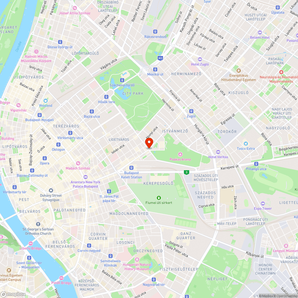 Kiszáradt Fa bejelentés helye