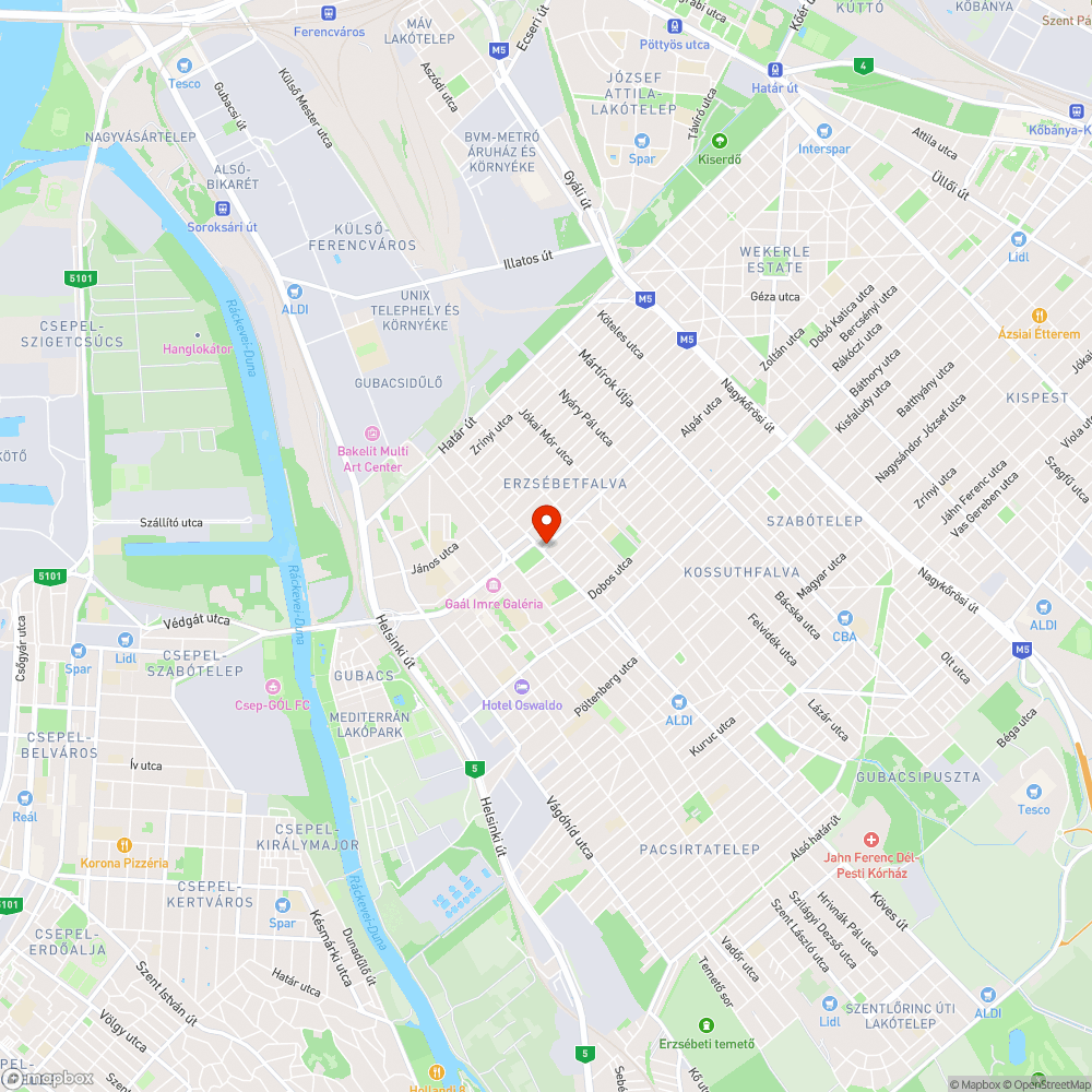Szent Erzsébet téri Buszmegálló Burkolata (Frissítve) bejelentés helye