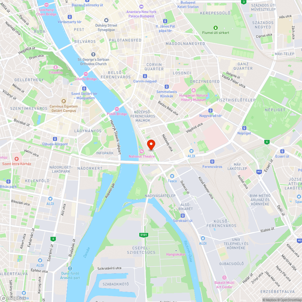 Rövid zöld bejelentés helye