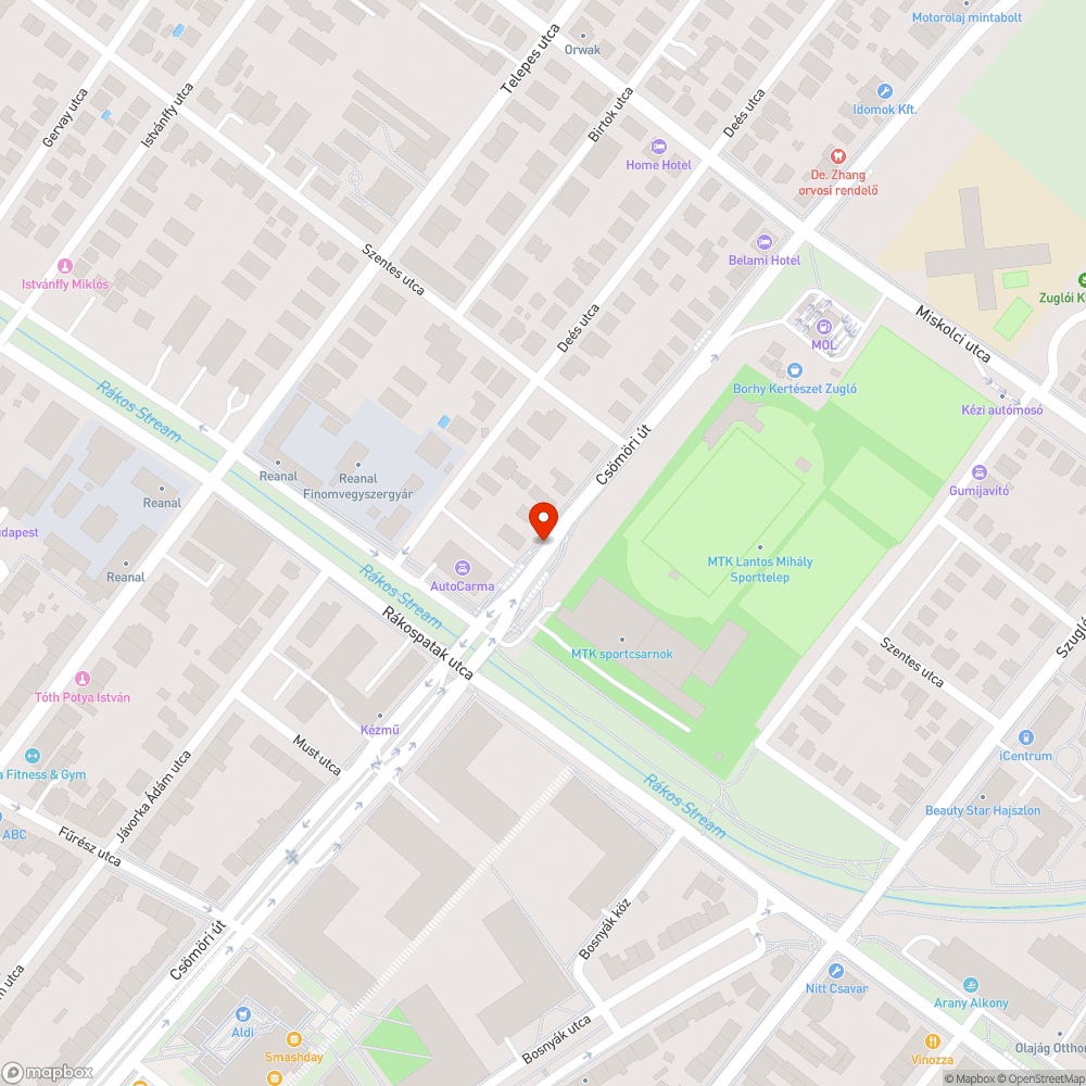 Járda helyett inkább akadálypálya? bejelentés helye