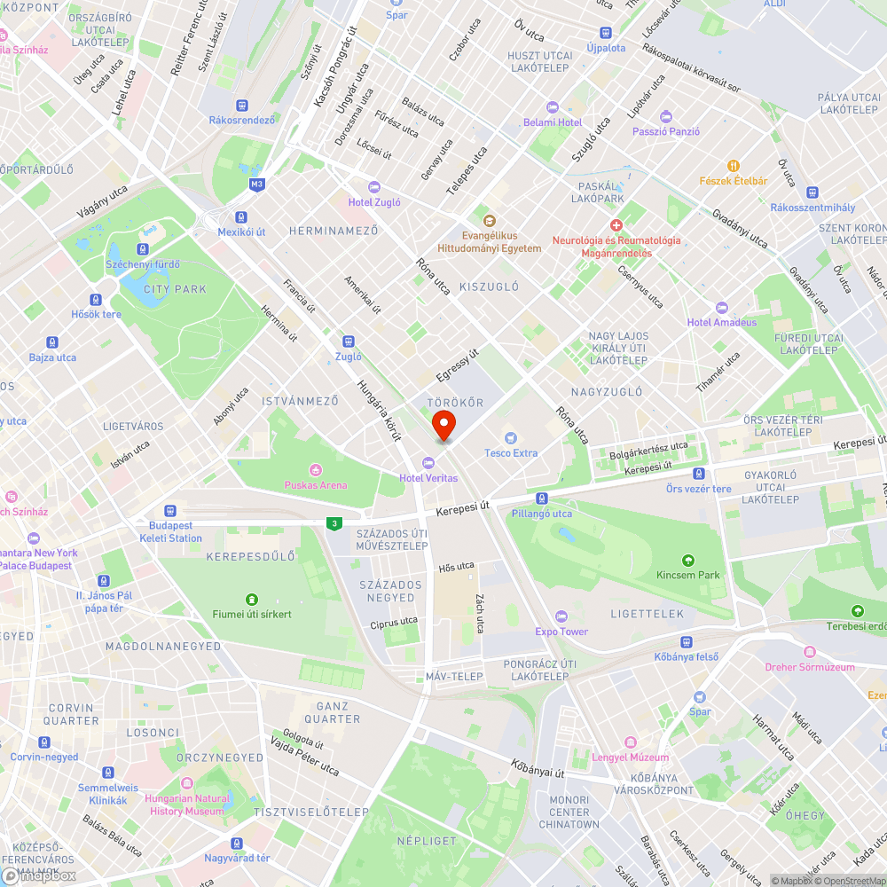 Zuglói mező bejelentés helye