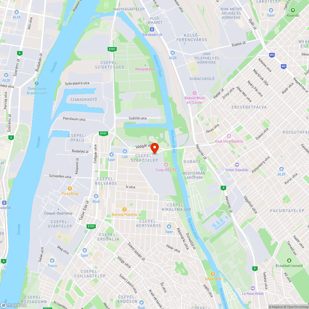 Buszmegálló - Papírgyár bejelentés helye