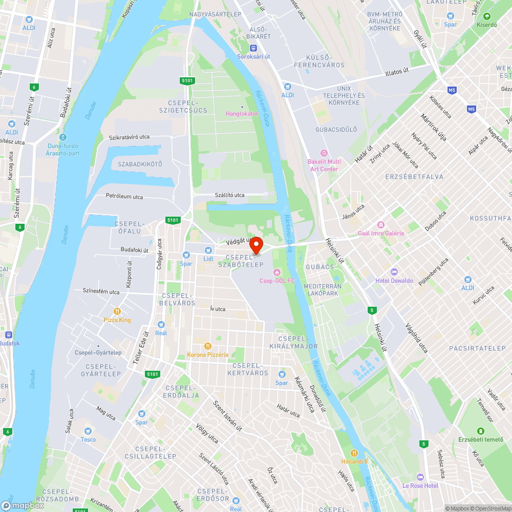 Hiányzó Oszlopok - Papírgyár bejelentés helye