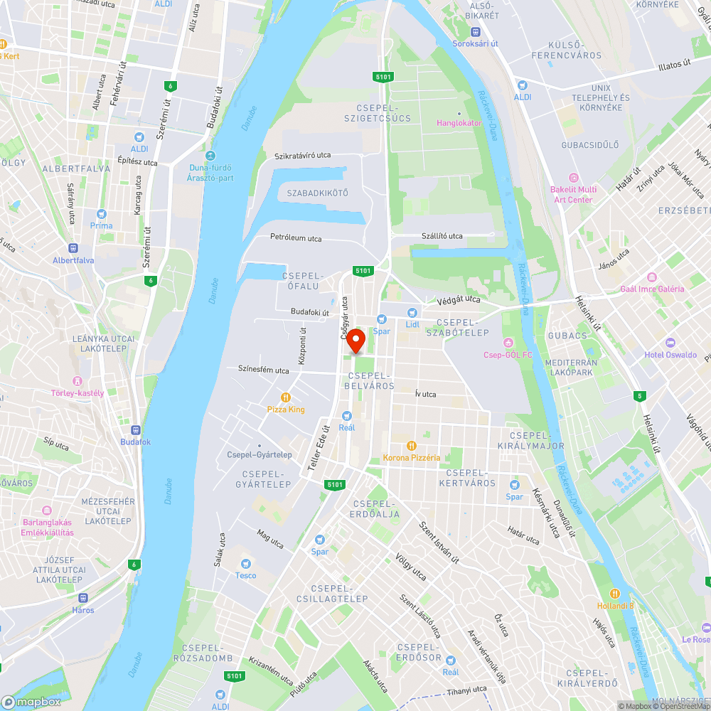 Úthibák - Szent Imre tér bejelentés helye