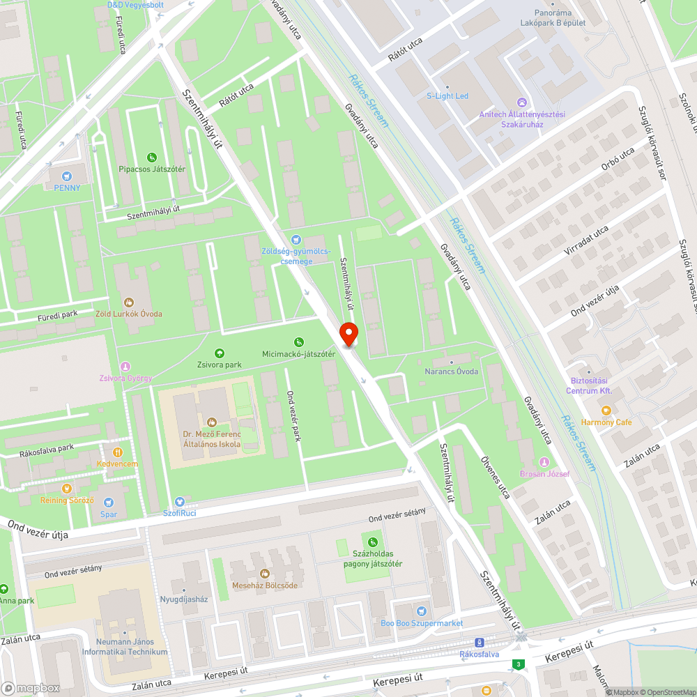 Balesetveszélyesen és szabálytalanul parkoló autó bejelentés helye